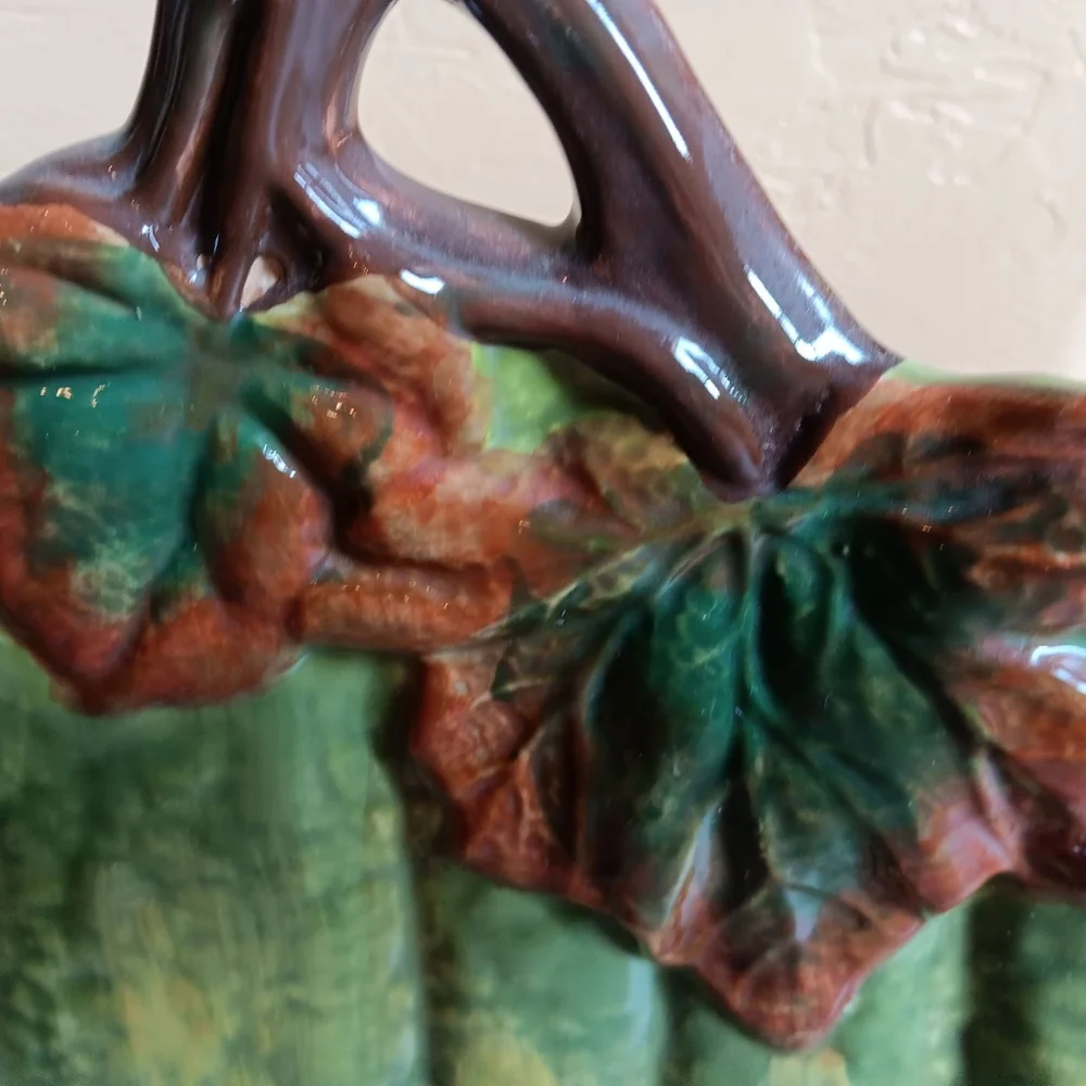 Glazed Ceramic Pumpkin - Picture 2 of 3